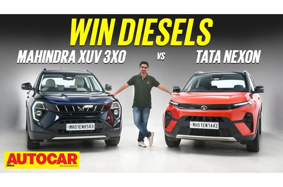 Mahindra XUV 3XO vs Tata Nexon comparison video 